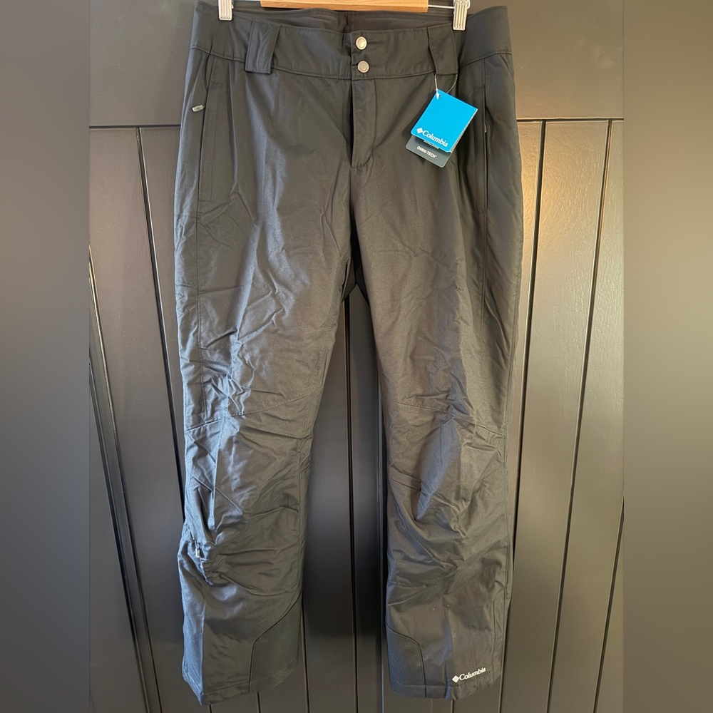 NWT Columbia Black Snow Pants (Large)